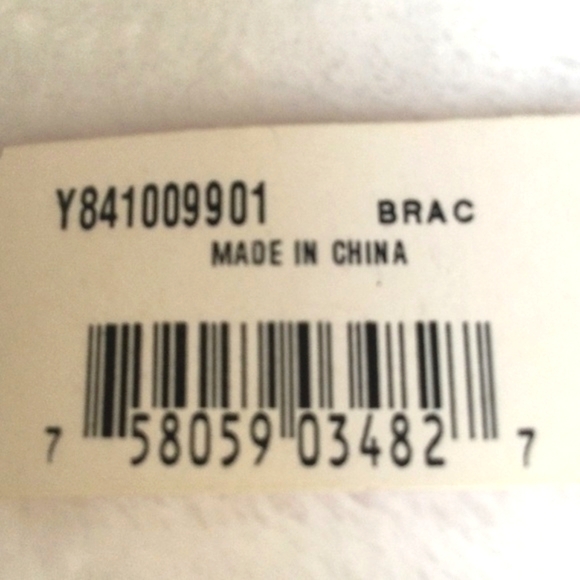 Bandolino Goldtone Braid Link Bracelet NWT - Picture 5 of 5